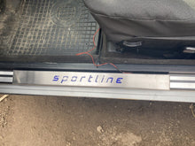 LED Door Sill Plates Short (2 pcs, Stainless Steel) for Mercedes E-сlass W124 1984-1997 - image 3