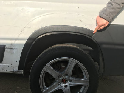 Fender flares (4 pcs, black) for Citroen Jumper 2007-2025 - image 3