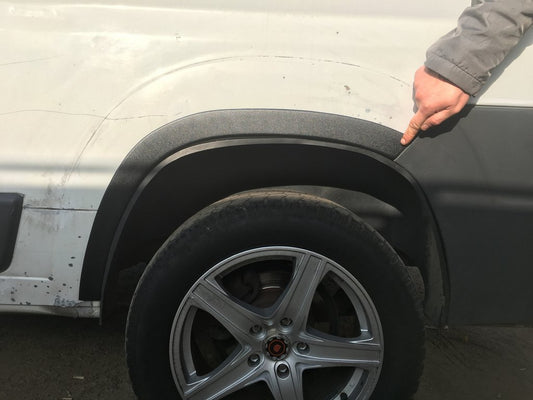 Fender flares (4 pcs, black) for Fiat Ducato 2006-2025 - image 2