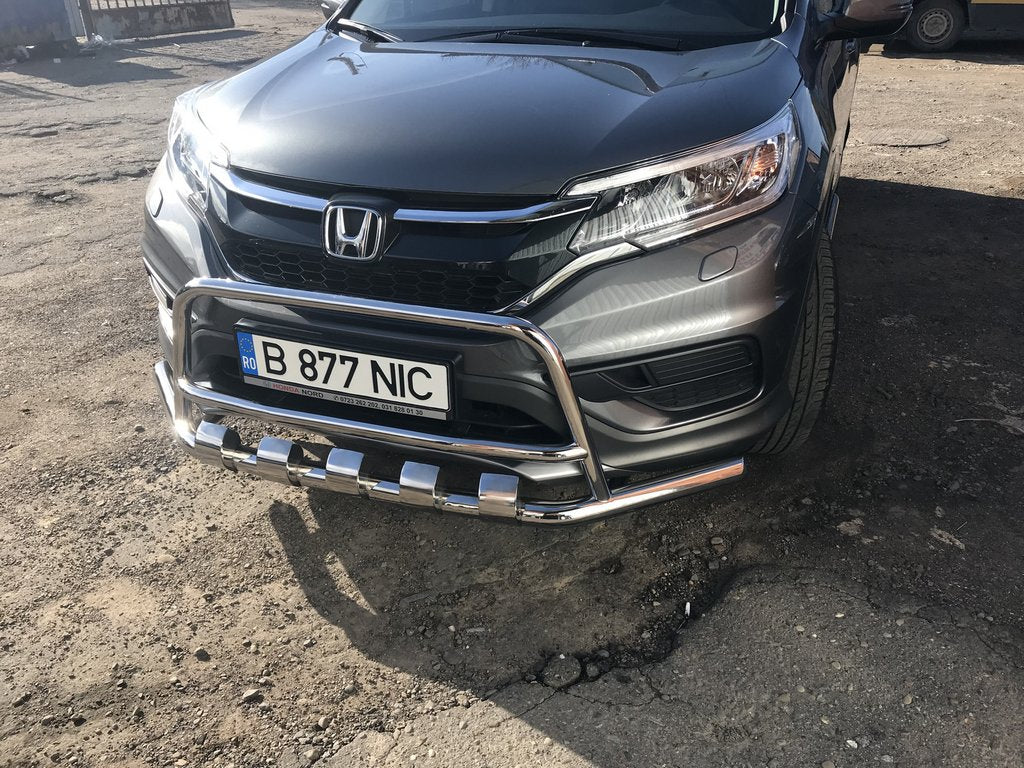 Front Bull Bar WT003-ST-V2 (Stainless Steel) for Honda CRV 2012-2016 - image 5