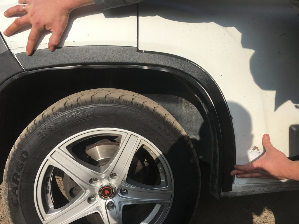 Fender flares (4 pcs, black) for Citroen Jumper 2007-2025 - image 8