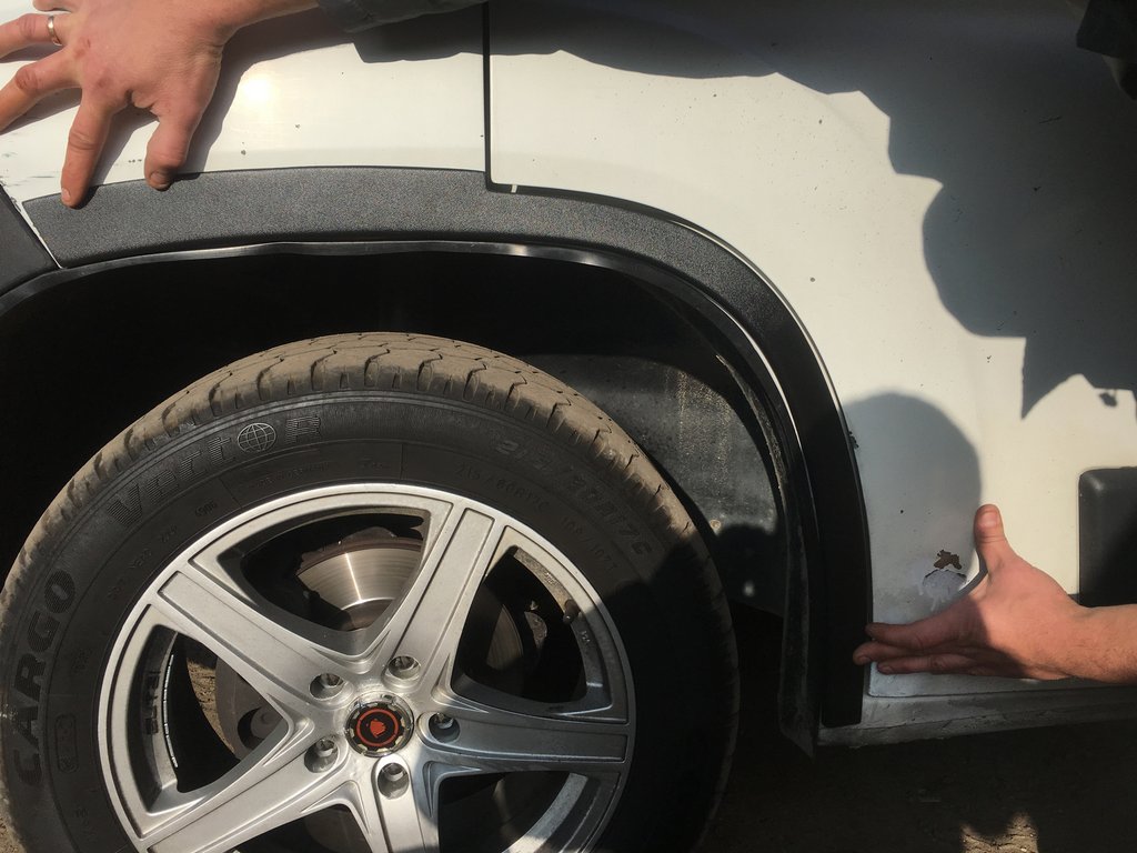 Fender flares (4 pcs, black) for Peugeot Boxer 2006-2025 - image 8