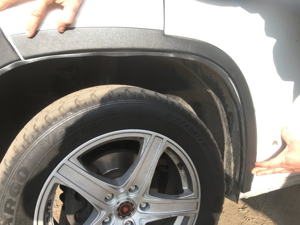 Fender flares (4 pcs, black) for Fiat Ducato 2006-2025 - image 9