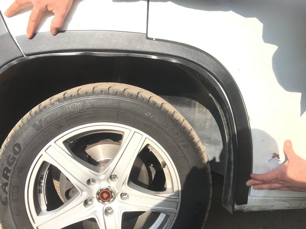 Fender flares (4 pcs, black) for Fiat Ducato 2006-2025 - image 11