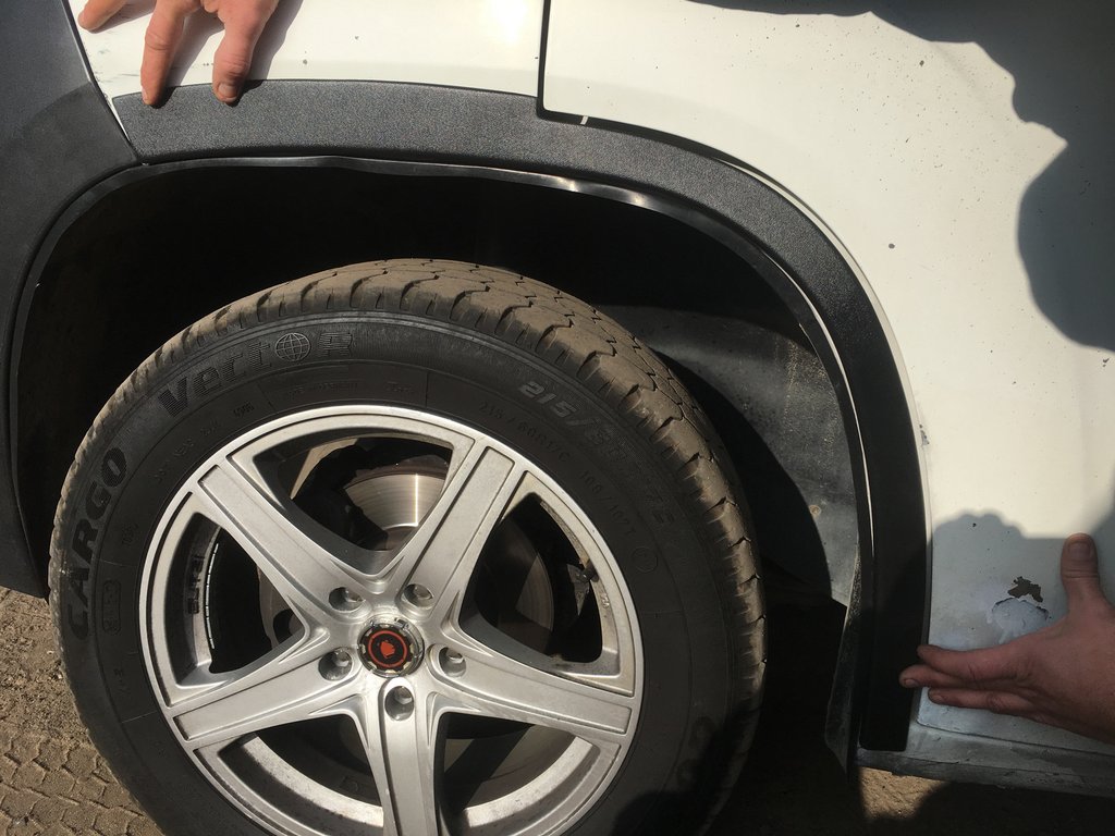 Fender flares (4 pcs, black) for Fiat Ducato 2006-2025 - image 13