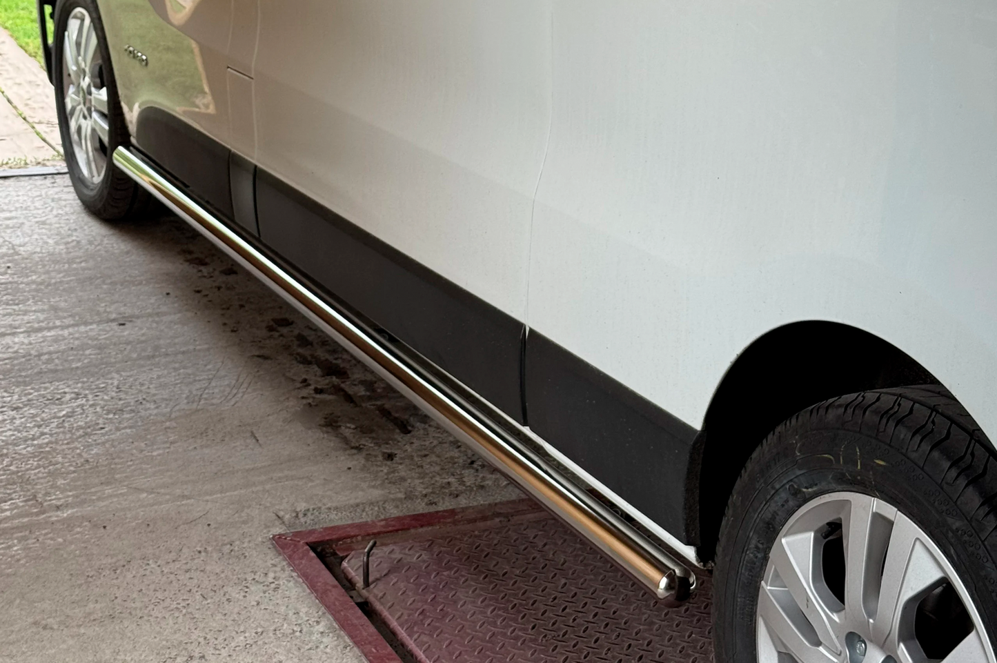 Side Pipes (2 pcs, Stainless Steel) for Renault Trafic 2015- - image 5
