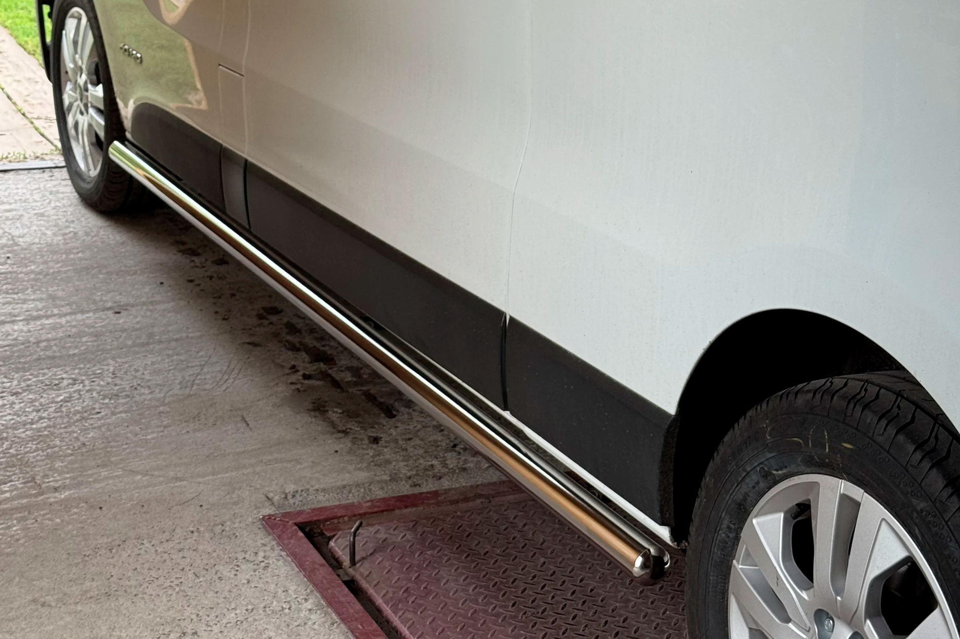 Side Pipes (2 pcs, Stainless Steel) for Renault Trafic 2015- - image 5