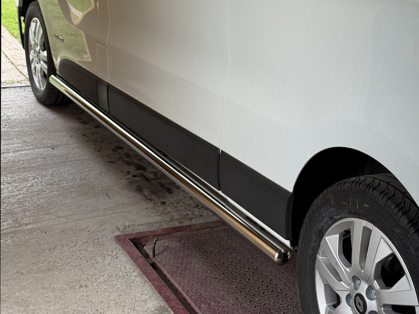 Side Bars (2 pcs, Stainless Steel) for Nissan Primastar 2002-2014 - image 6