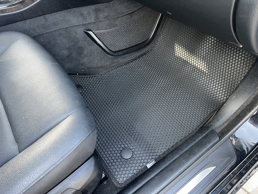 Rubber floor mats Carsuit 2013-2016 (black) for BMW 5 Series F-10/11/07 2010-2016 - image 2