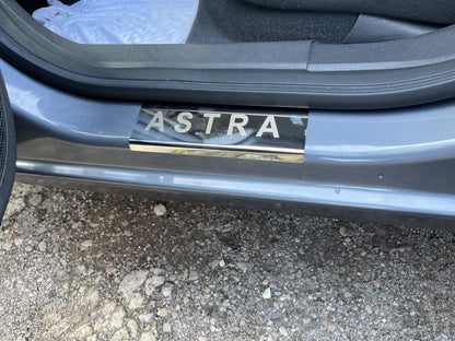 Door Sill Protectors Carmos V1 (4 pcs, Stainless Steel) for Opel Astra H 2004-2013 - image 3