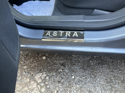 Door Sill Protectors Carmos V1 (4 pcs, Stainless Steel) for Opel Astra H 2004-2013 - image 4