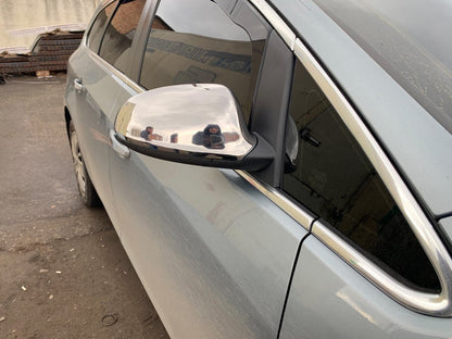 Mirror Covers (2 pcs, Stainless Steel) for Opel Astra J 2009-2015 - image 3