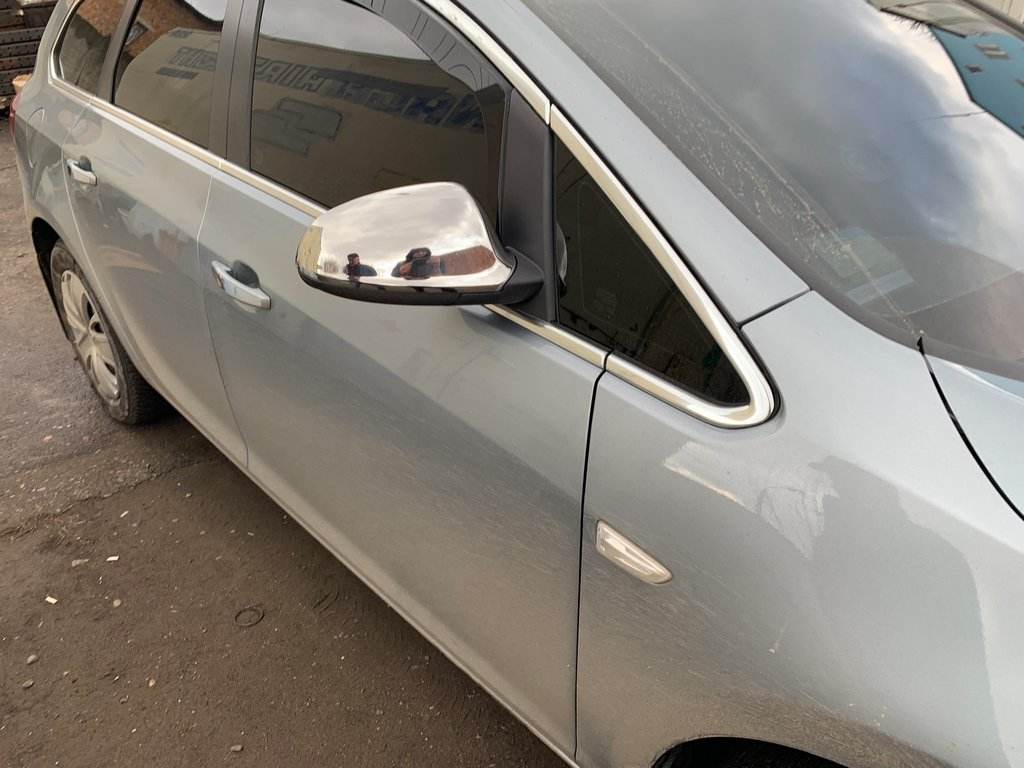 Covers for mirrors (2 pcs, stainless steel.) for Opel Astra J 2009-2015 - Reelken Auto