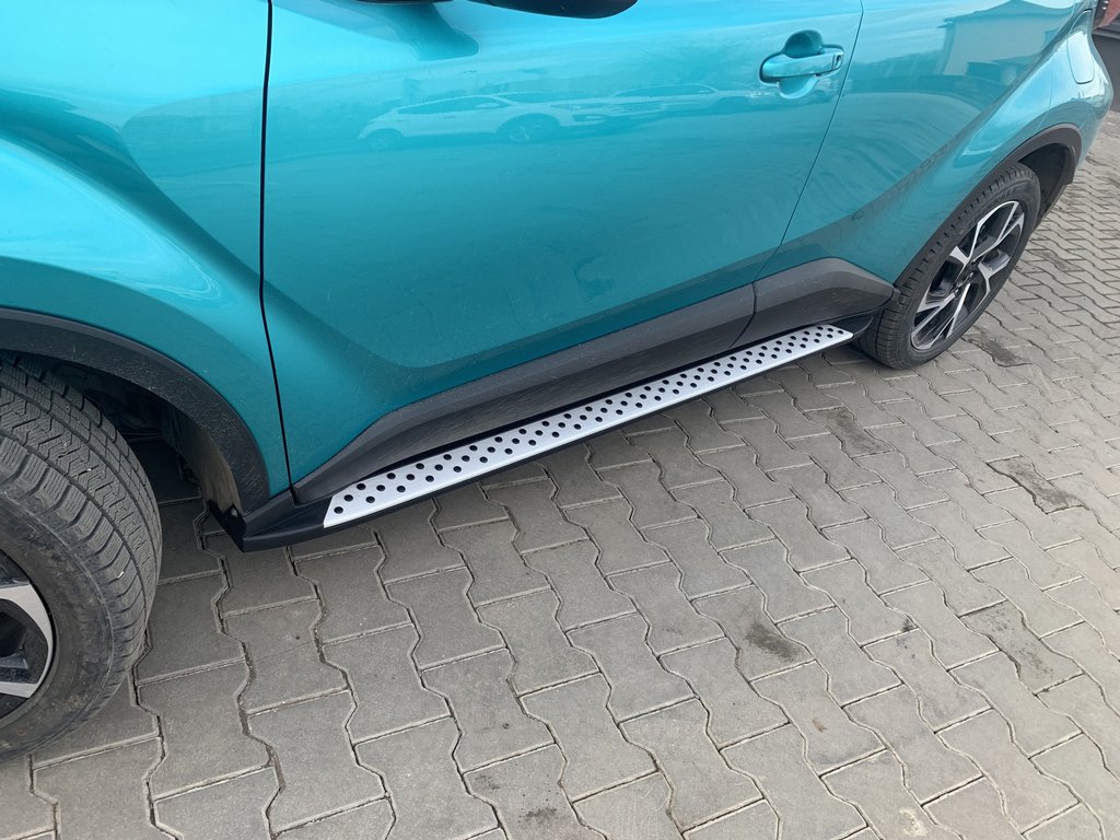Side Steps Original V1 (2 pcs, aluminum) for Toyota C-HR 2016-2023 - image 7