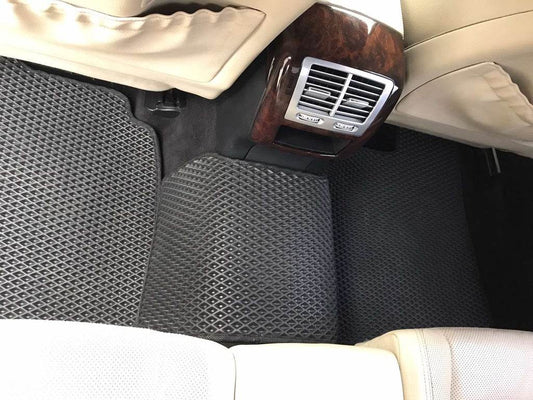 EVA mats (Long, black) for Mercedes S-class W221 - Reelken Auto