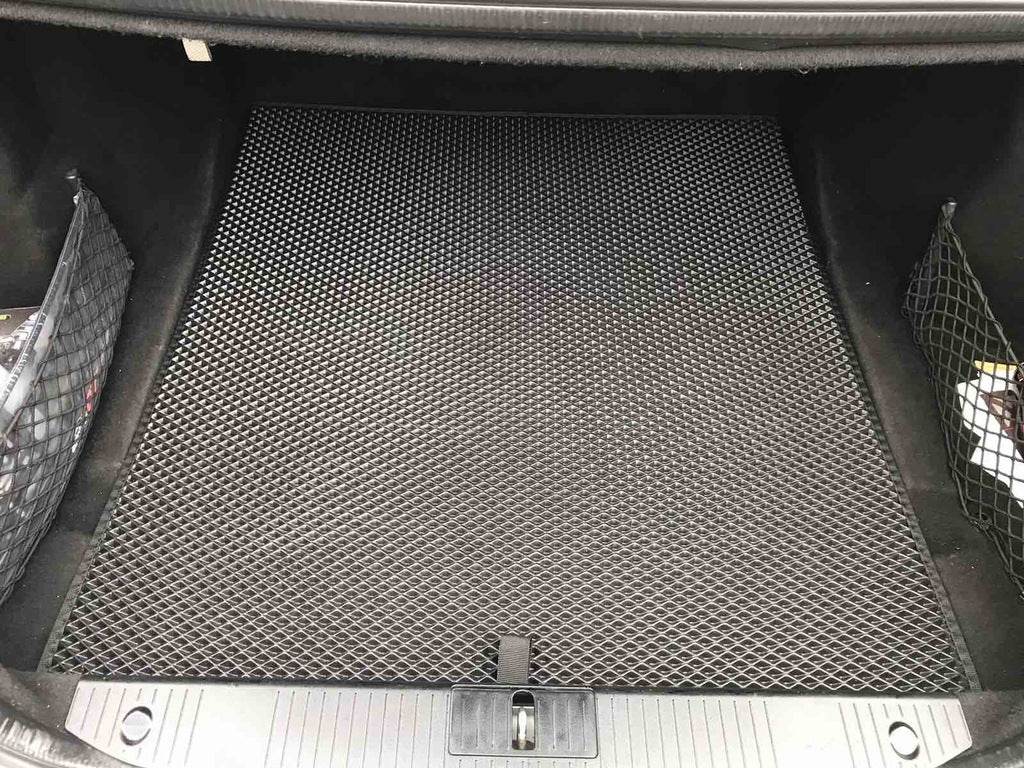 Trunk mat LONG (EVA, black) for Mercedes S-class W221 - Reelken Auto