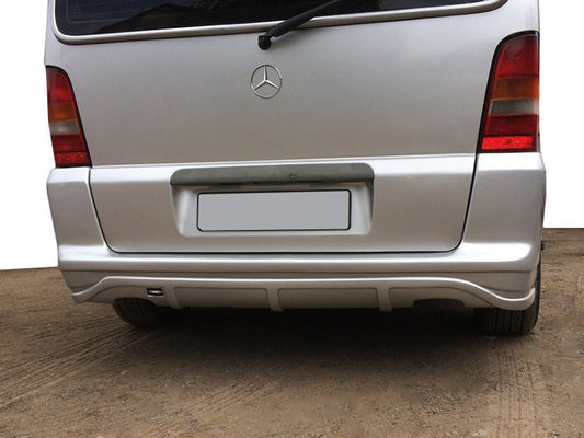 Rear bumper cover (primed for painting) for Mercedes Vito W638 1996-2003 - image 2