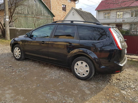 Aluminum Roof Rails (Caravan, Black) for Ford Focus II 2008-2011 - image 2