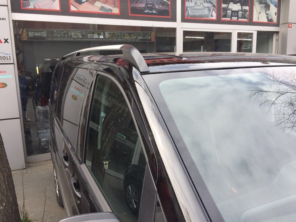 Roof Rails Chrome ELITE (Plastic Foot) for Mercedes Viano 2004-2014 - image 2