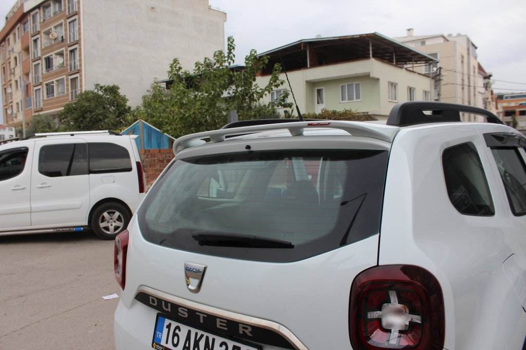 Spoiler Meliset V2 (for painting) for Dacia Duster 2018-2024 - Reelken Auto