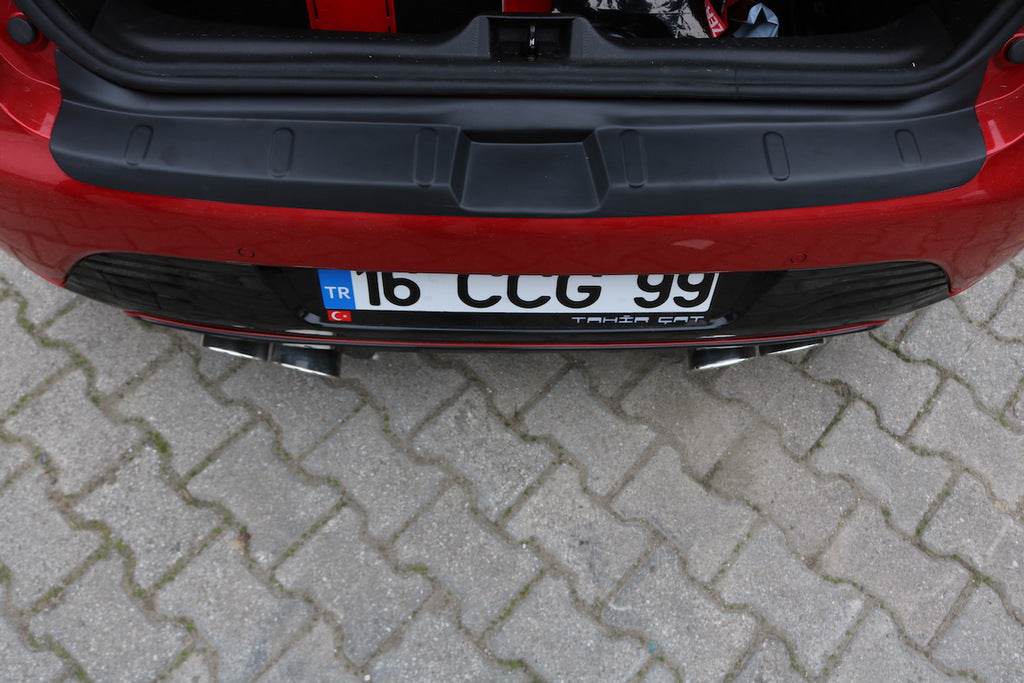 Rear bumper EuroCap (ABS) for Renault Clio IV 2012-2019 - Reelken Auto