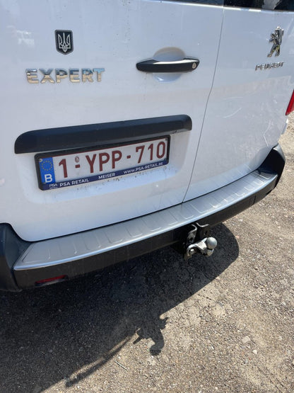 Rear Bumper Protector OmsaLine Stainless Steel for Opel Zafira Life 2019- - image 4