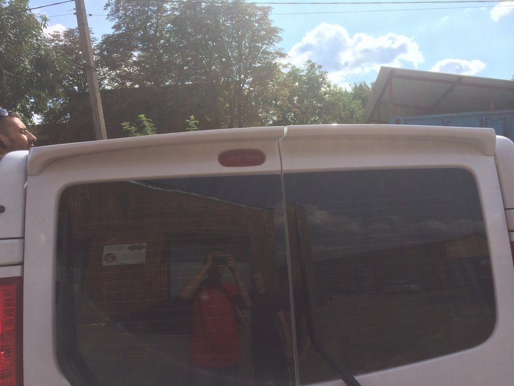 Anatomik rear door spoiler (primed for painting) for Opel Vivaro 2001-2015 - image 4