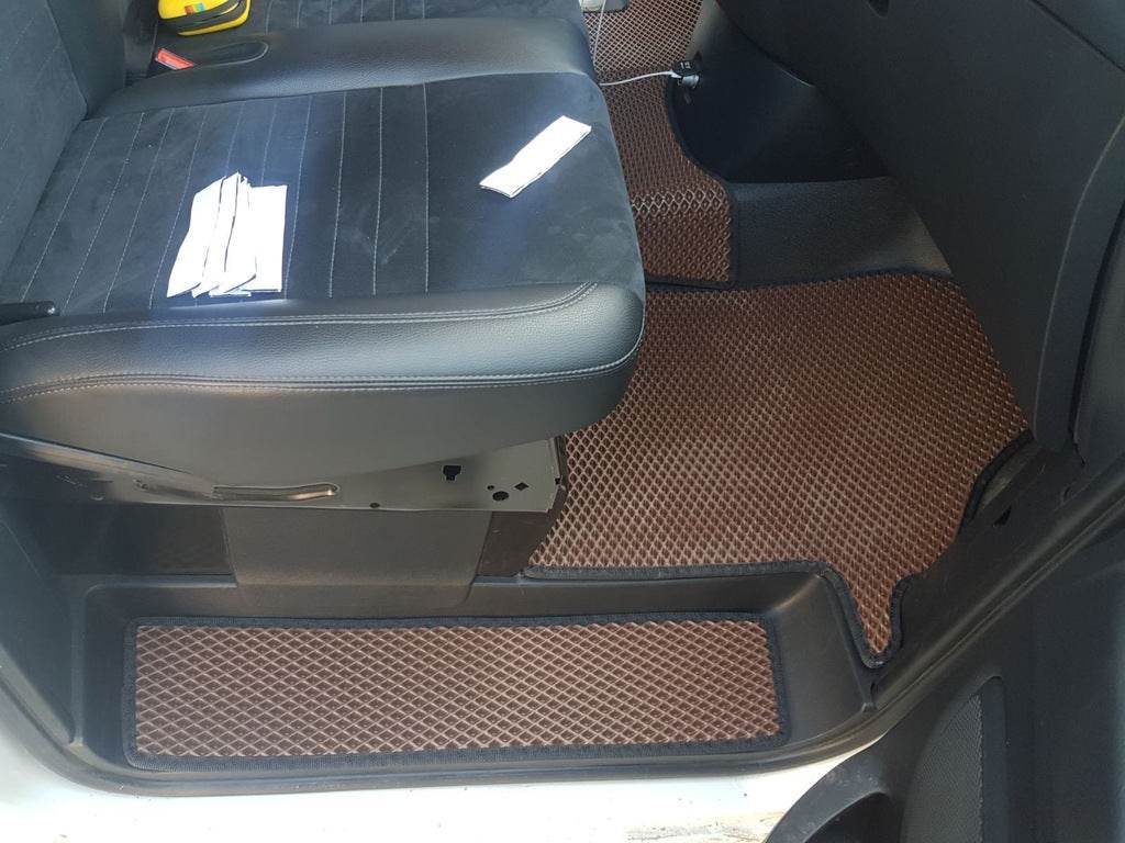 Carpets for thresholds (3 pcs., EVA, brick) for Mercedes Vito / V-class W447 2014↗ year - Reelken Auto