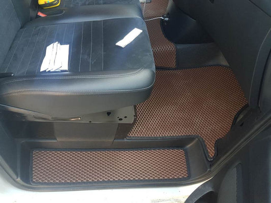 Carpets for thresholds (3 pcs., EVA, brick) for Mercedes Vito / V-class W447 2014↗ year - Reelken Auto