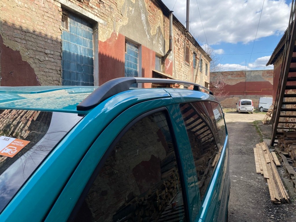 Roof rails Chrome DDU (Plast. feet) for Mercedes Vito W639 2004-2014 - image 2