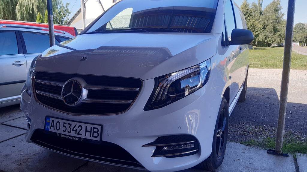 LED headlights (Maybach design, 2 pcs.) for Mercedes Vito / V-class W447 2014↗ year - Reelken Auto