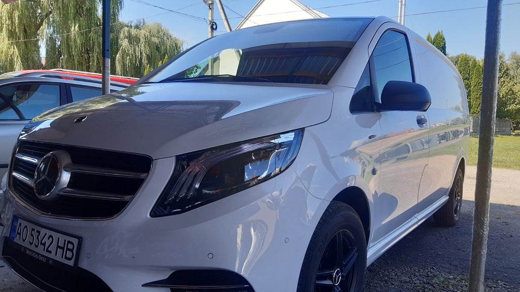 LED headlights (Maybach design, 2 pcs.) for Mercedes Vito / V-class W447 2014↗ year - Reelken Auto