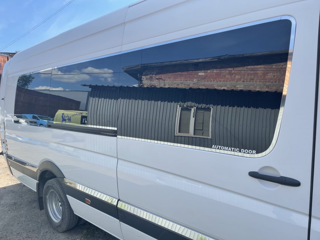 Full Window Trim Long / ExtraLong (Stainless Steel) for Mercedes Sprinter W906 2006-2018 - image 6