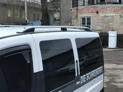 Roof Rails CROWN (matte grey) for Fiat Doblo I 2001-2005 - image 5