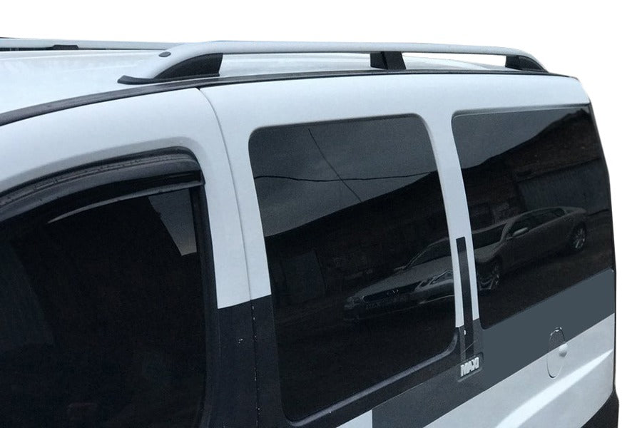Roof Rails CROWN (matte grey) for Fiat Doblo I 2001-2005 - image 2
