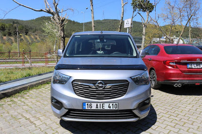 The hood deflector (EuroCap) for Opel Combo 2019↗ - Reelken Auto