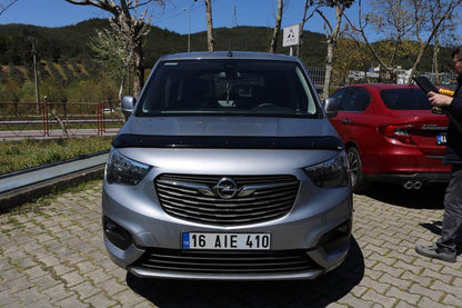 The hood deflector (EuroCap) for Opel Combo 2019↗ - Reelken Auto