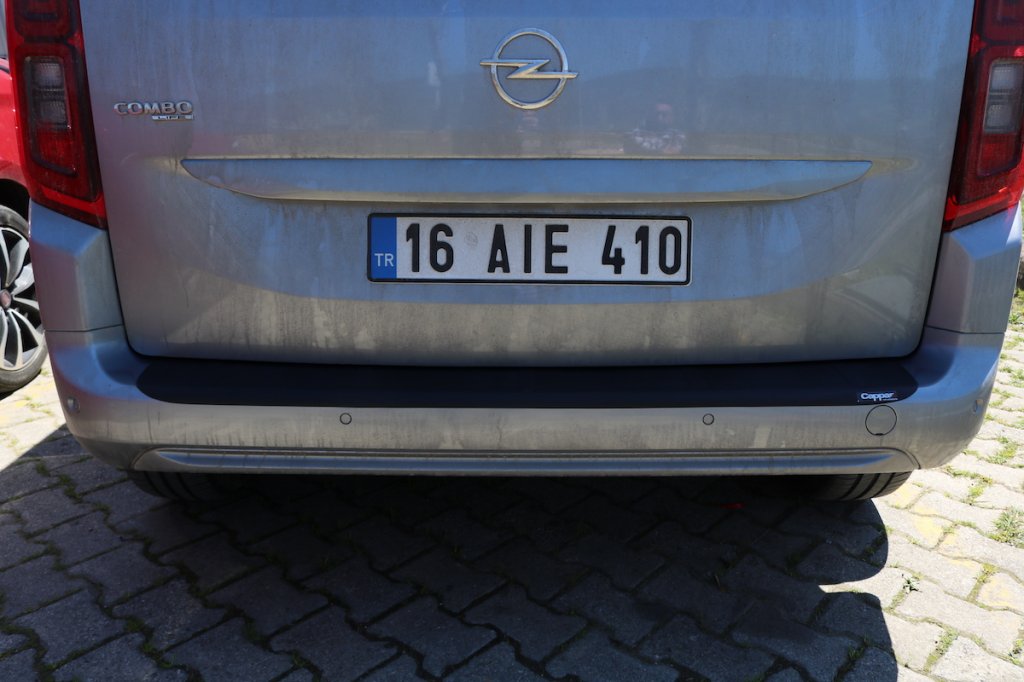 Rear Bumper Protector (ABS) for Opel Combo 2019- - image 18