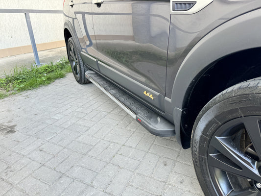 Side Steps RedLine V1 (2 pcs, Aluminum) for Chevrolet Captiva 2006-2019 - image 2
