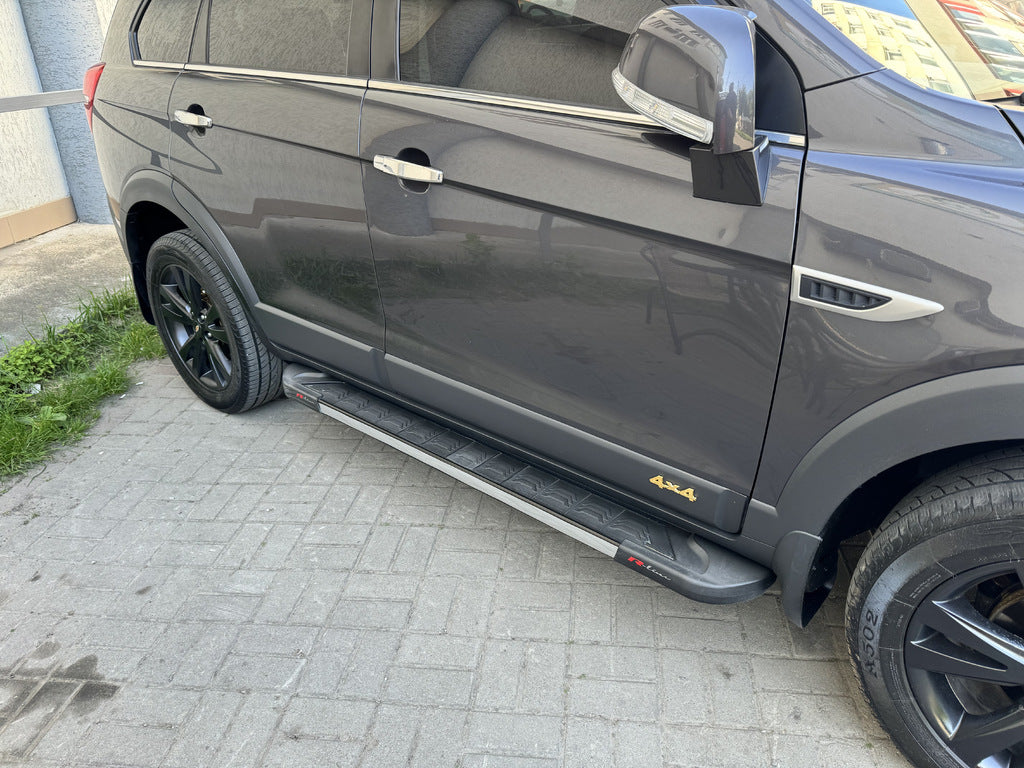 Lateral platforms RedLine V1 (2 pieces, aluminum) for Chevrolet Captiva 2006-2019 - image 7