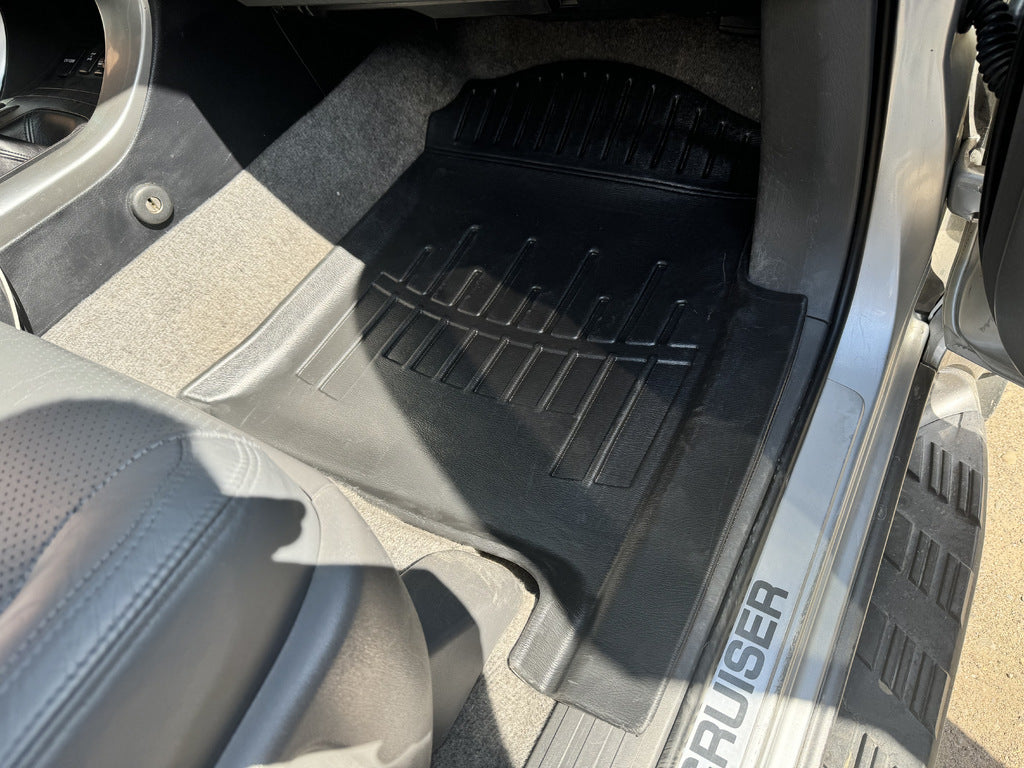 Stingray 3D Rubber Floor Mats (5 pcs, Polyurethane) for Toyota Land Cruiser Prado 120 2002-2009 - image 6