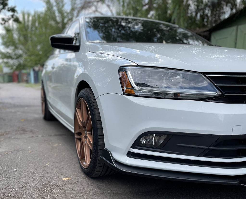Universal front lip pad Niken Black (ABS) - Reelken Auto