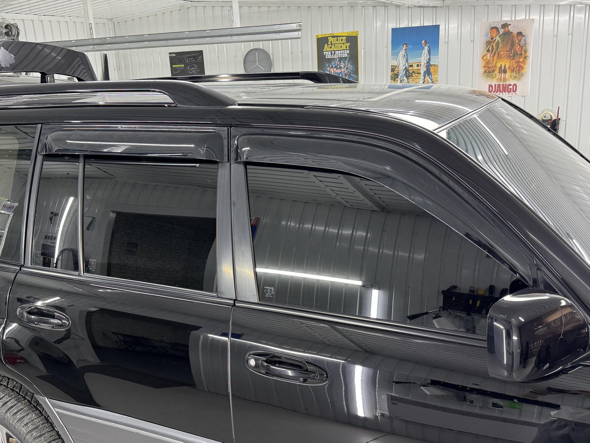 Window Deflectors Niken Luxury (4 pcs) for Toyota Land Cruiser 100 1998-2007 - image 13