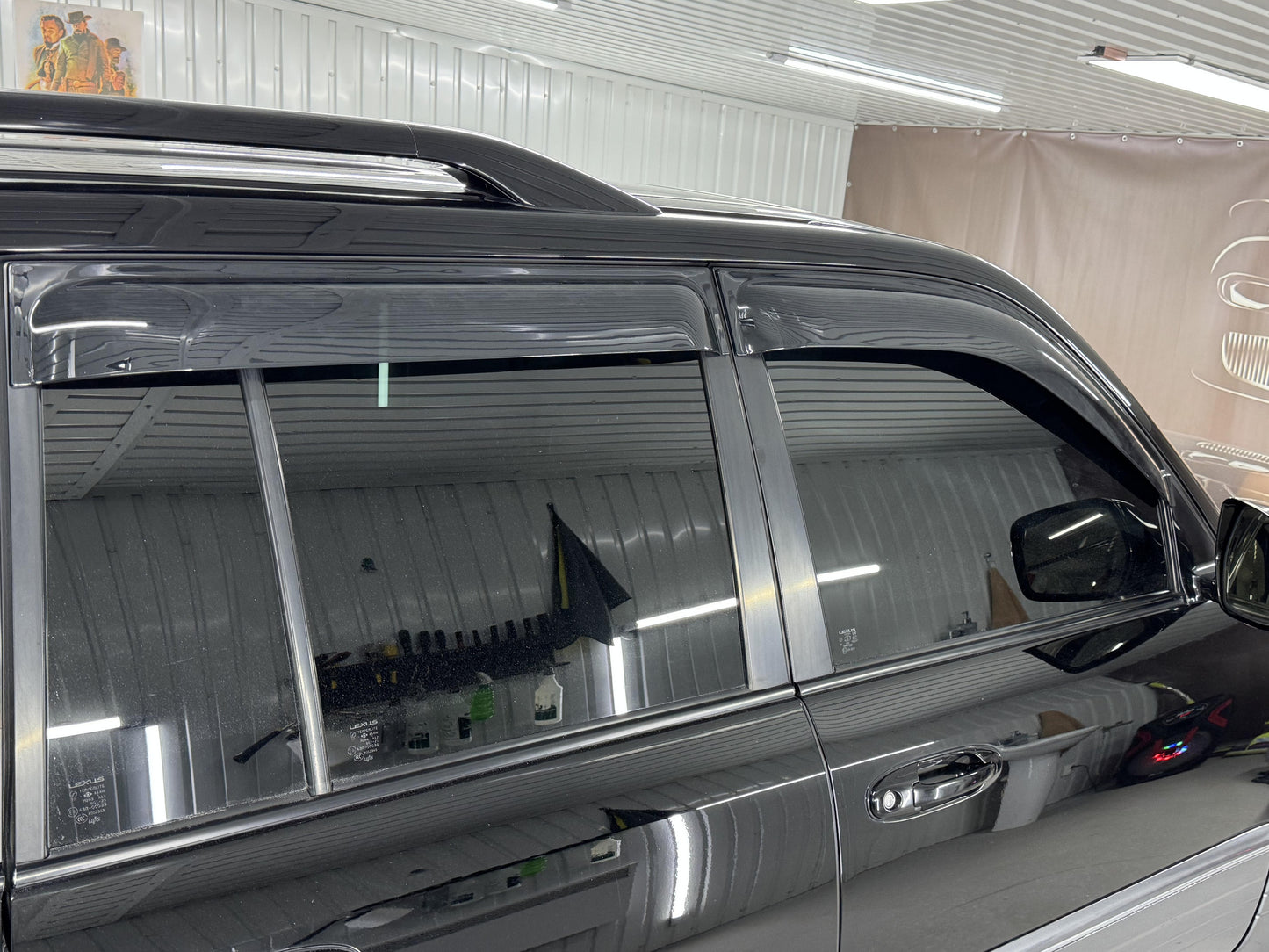 Window Deflectors Niken Luxury (4 pcs) for Toyota Land Cruiser 100 1998-2007 - image 10