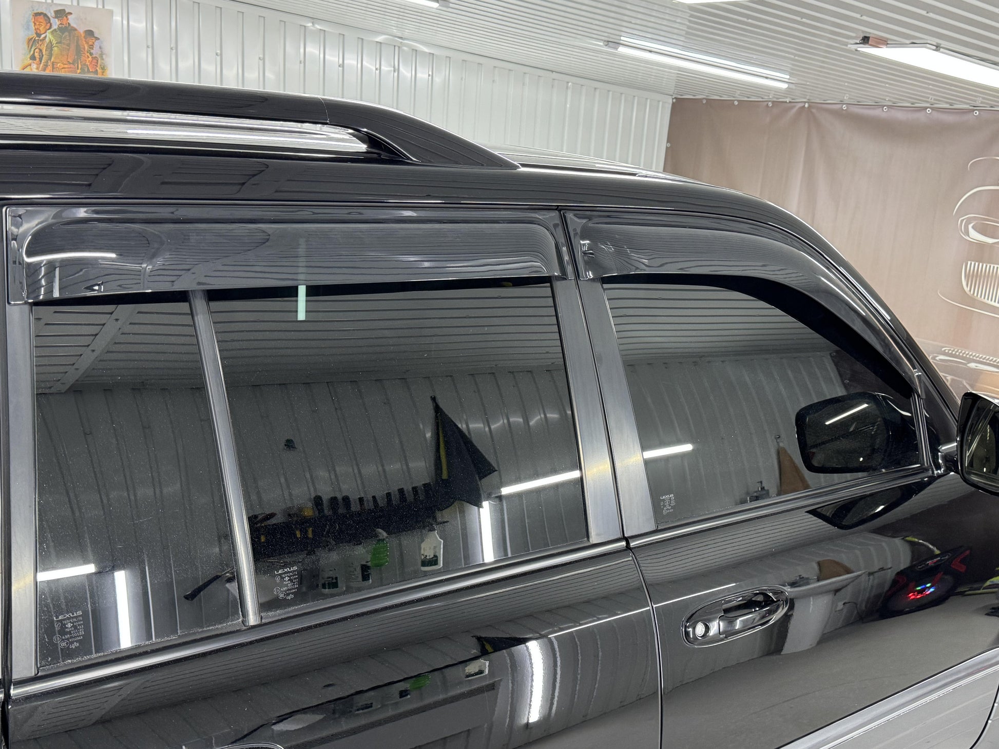 Window Deflectors Niken Luxury (4 pcs) for Lexus LX470 1998-2007 - image 11