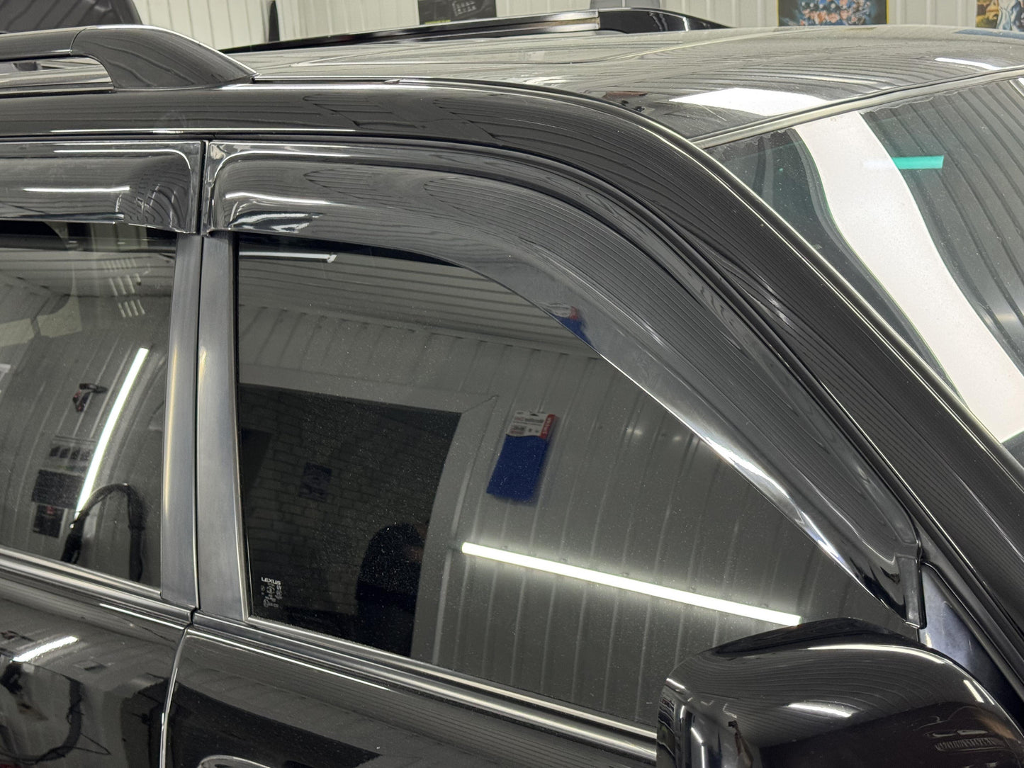 Window Deflectors Niken Luxury (4 pcs) for Toyota Land Cruiser 100 1998-2007 - image 8