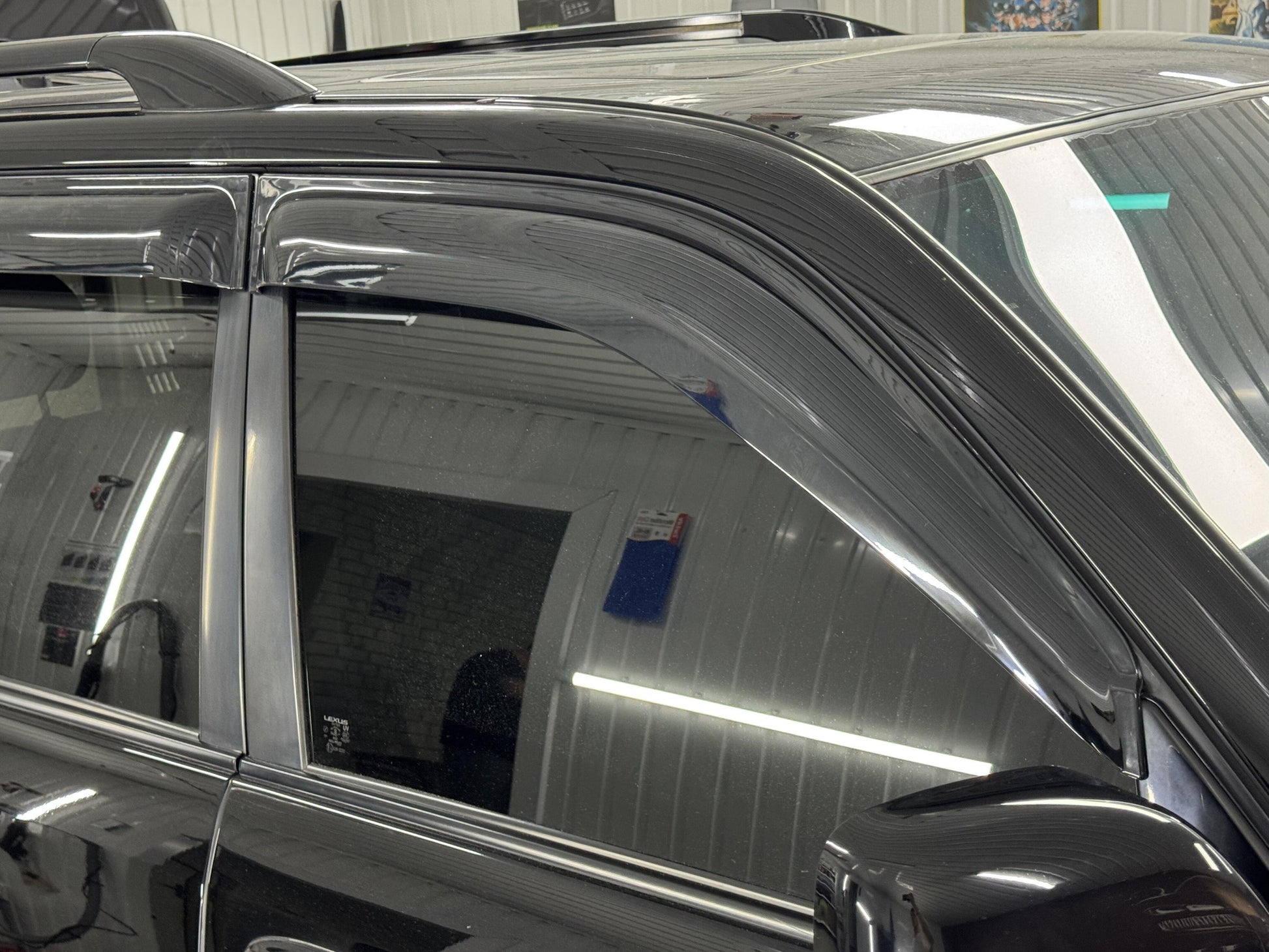 Window Deflectors Niken Luxury (4 pcs) for Toyota Land Cruiser 100 1998-2007 - image 8