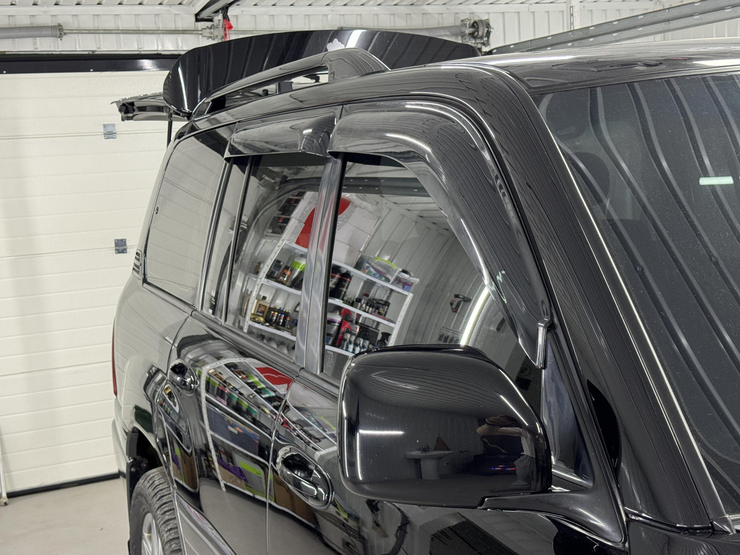 Window Deflectors Niken Luxury (4 pcs) for Toyota Land Cruiser 100 1998-2007 - image 9