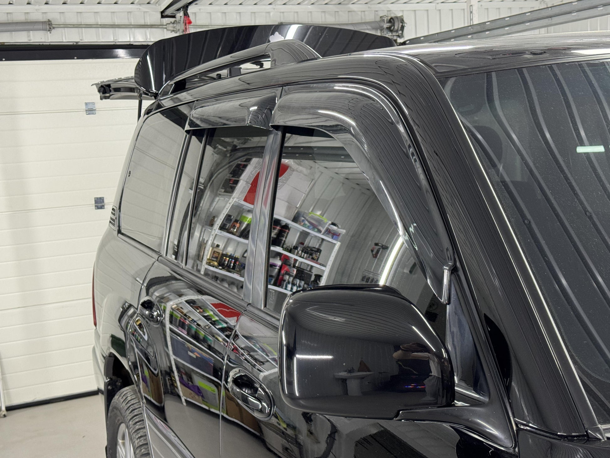 Window Deflectors Niken Luxury (4 pcs) for Toyota Land Cruiser 100 1998-2007 - image 9