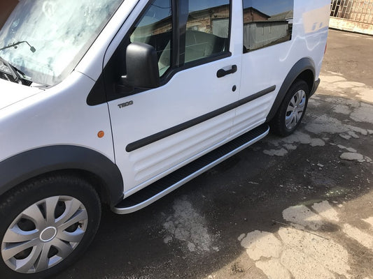 Side Steps Tayga (2 pcs, Aluminum) for Ford Connect 2006-2009 - image 2